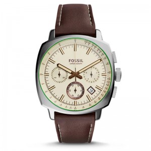 Fossil CH2994 Silver Brown